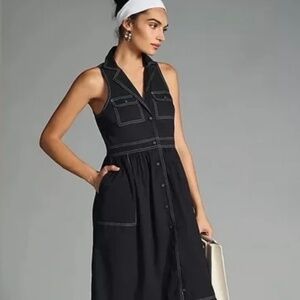 Maeve brand black maxi dress